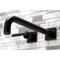 Kingston Brass KS6050CKL Wall Mount Tub Faucet, Matte Black KS6050CKL - alternate 3